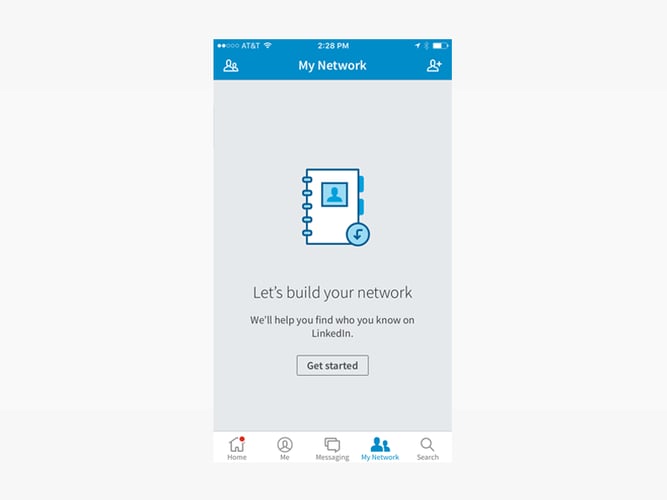 linkedin ネットワーク