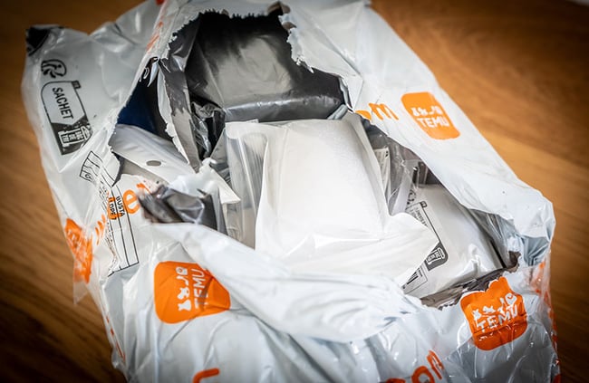 【写真】「Temu」が販売・配送する商品のイメージ