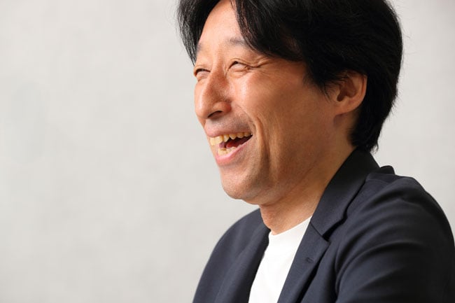 【写真】蜷川新治郎氏（取材時TVer事業統括責任者／現テレビ東京 執行役員）
