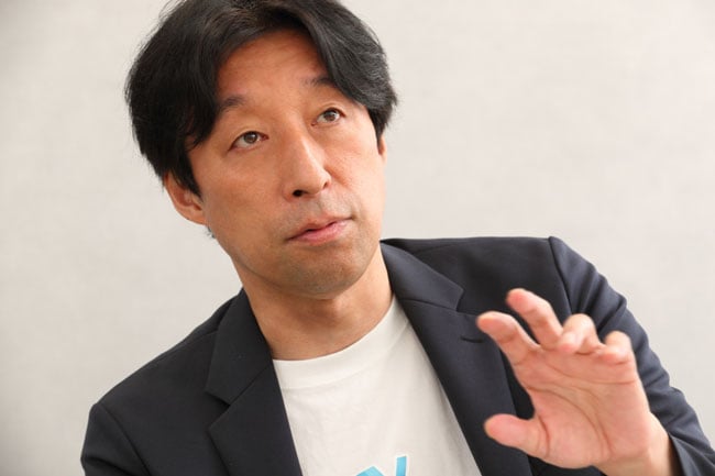 【写真】蜷川新治郎氏（取材時TVer事業統括責任者／現テレビ東京 執行役員）