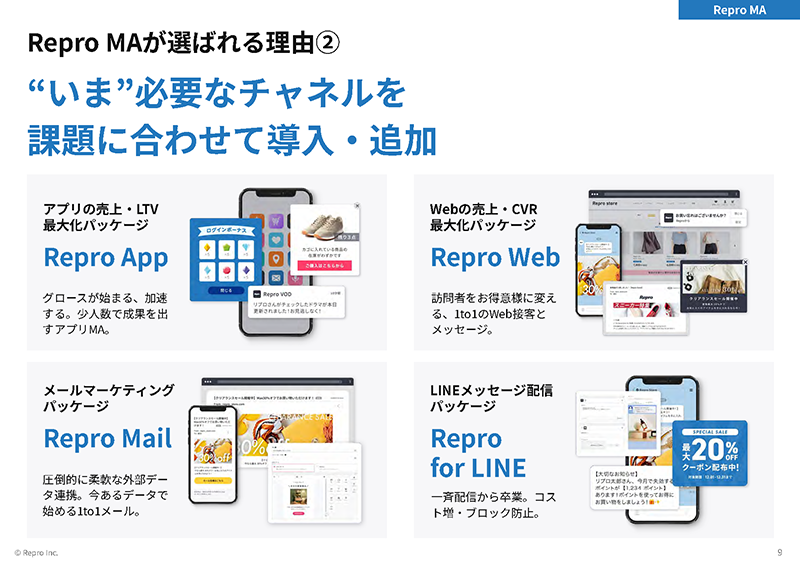 3分でわかるRepro ソリューション紹介資料の抜粋_05