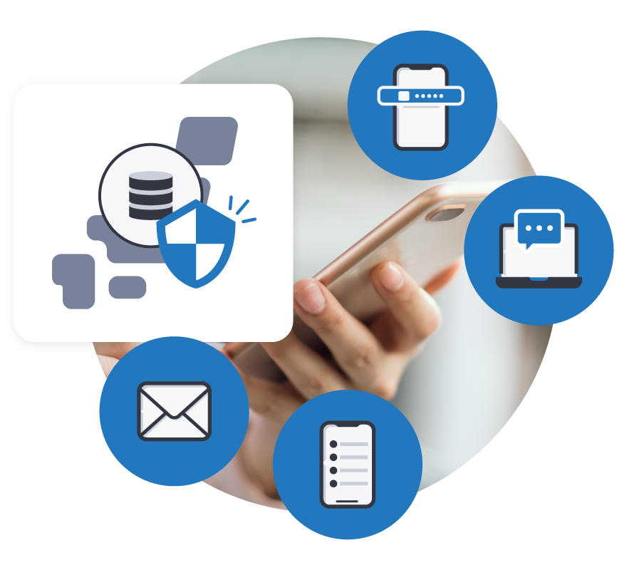 【図】最高水準の高速性・安定性 国内サーバーのセキュリティを示すイメージ
