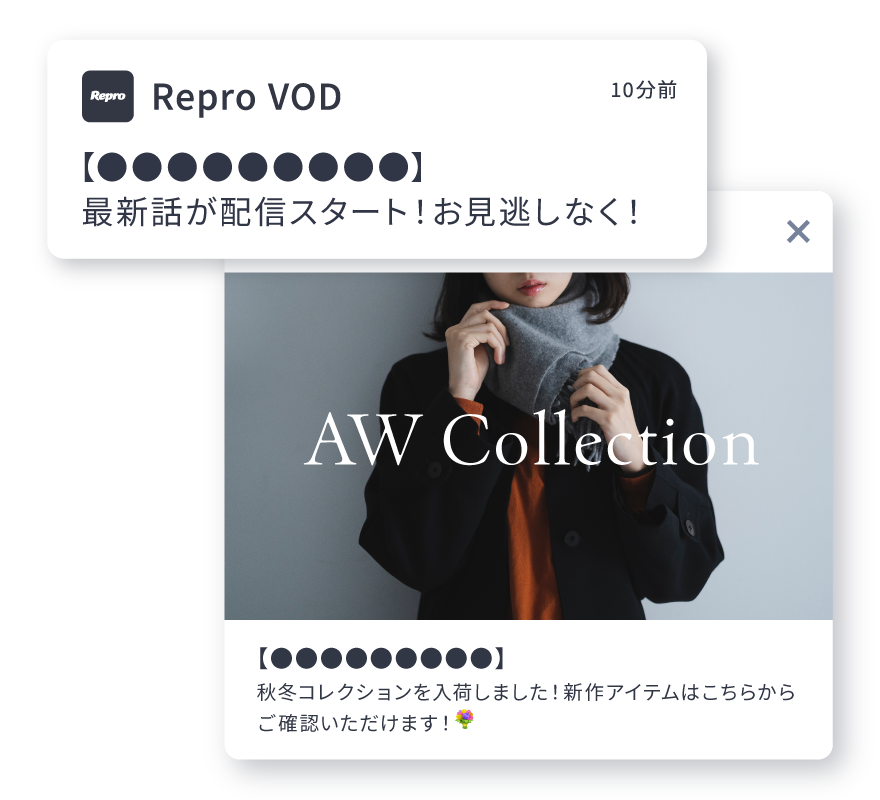 【図】シングルシナリオ（トリガー配信）を示すイメージ